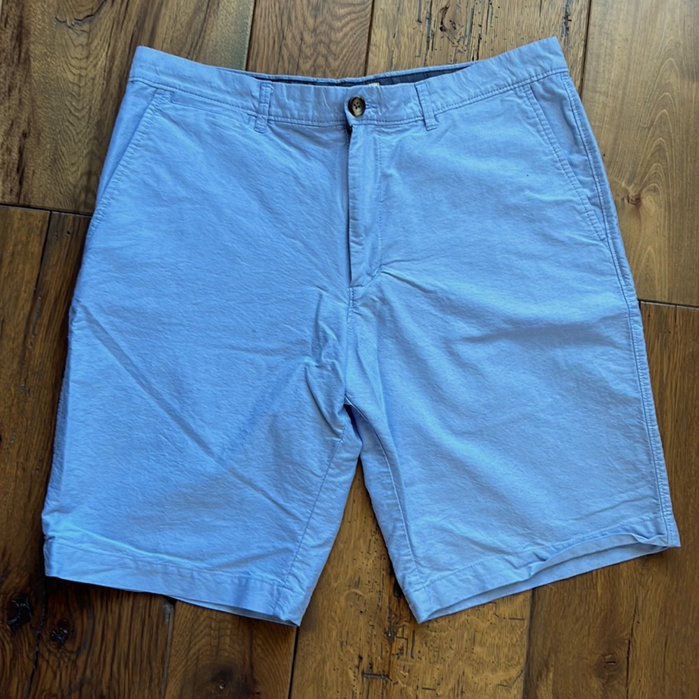 Chambray Dress Shorts